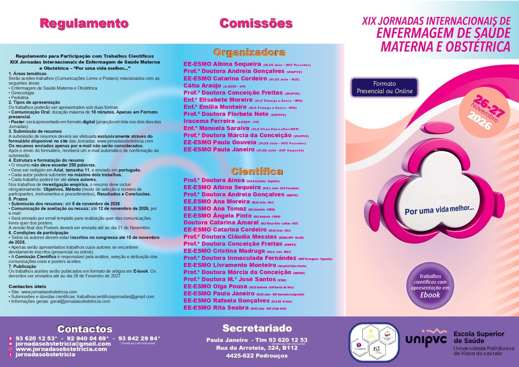 Programa — Frente